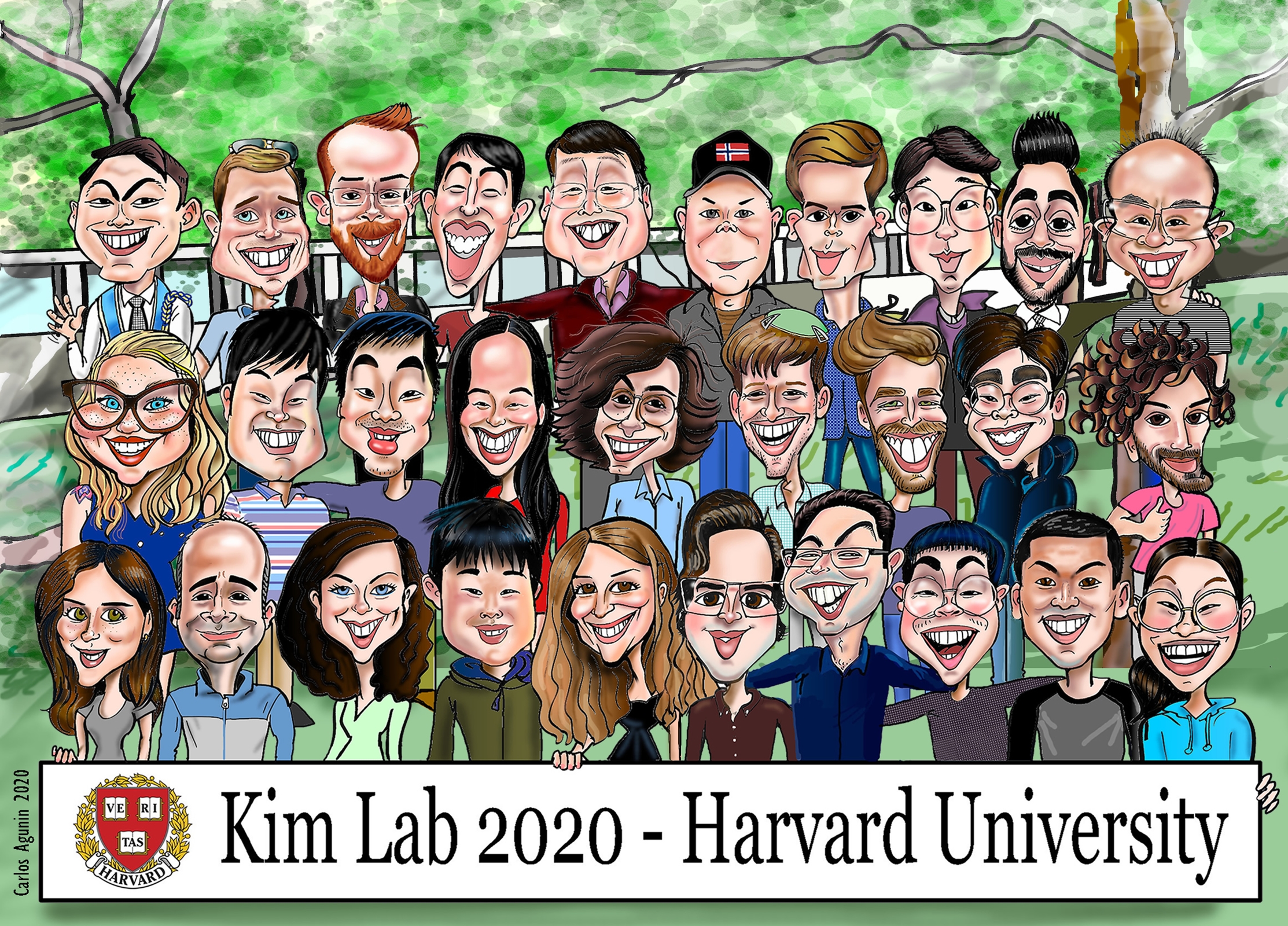 Kim Group Caricature 2020